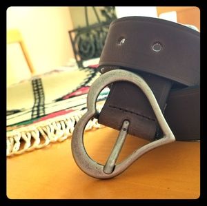 Brown Leather Belt
